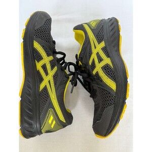 ASICS Jolt 2 Mens 6.5 EU 39.5 Black Yellow Running Shoes Sneakers